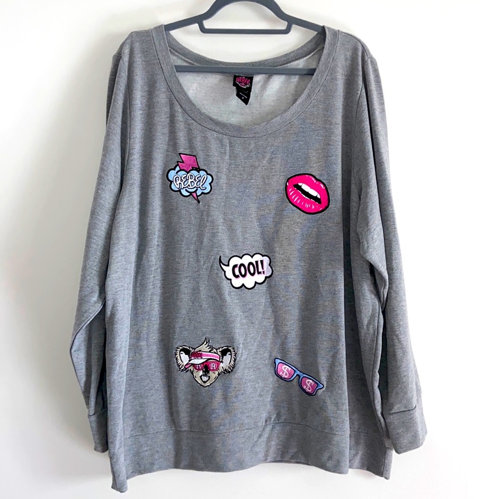 Rebel Wilson for Torrid Sweatshirt Women Plus Size 3X